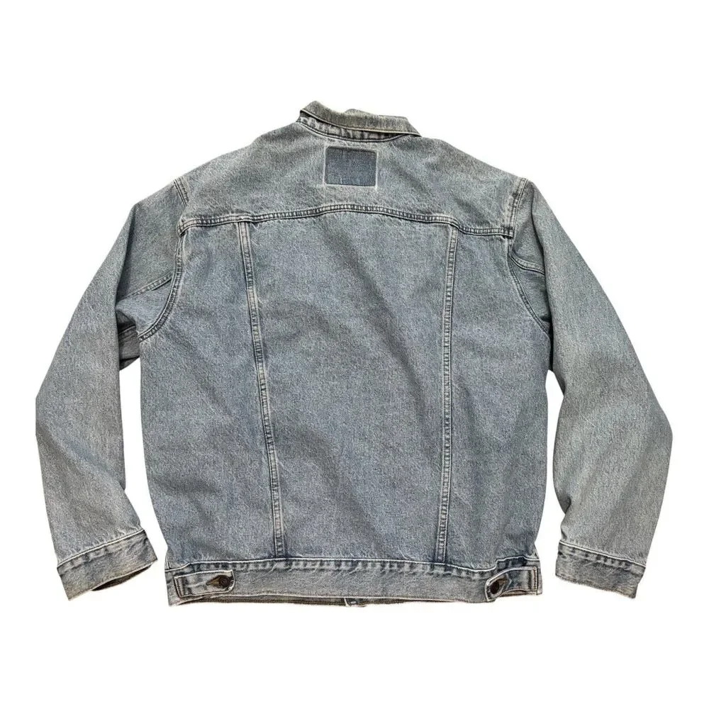 Levis Vintage Type 3‎ Trucker Jacket Faded Blue Relaxed Fit XL 70507-0389